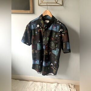RSVLTS Star Wars Button Up Hawaiian Shirt